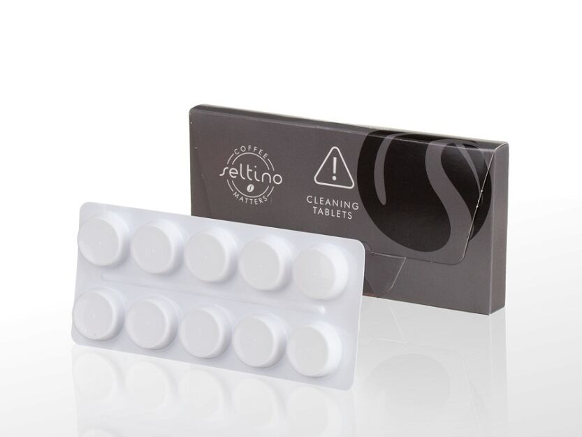 SELTINO CLEAN - UNIWERSALNE TABLETKI CZYSZCZĄCE DO EKSPRESÓW - 10 SZTUK