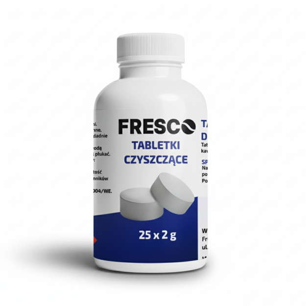 Tabletki czyszczące Fresco 25 szt. x 2 g