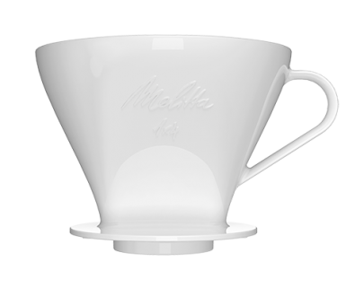 Porcelanowy drip do kawy 1x4 Melitta® - Biały