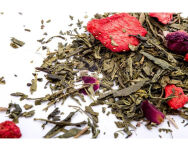 Herbata sypana Albert Tea Strawberry Sensation - puszka - 3