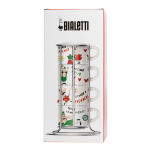 Bialetti Italia - Zestaw 4 filiżanek do cappuccino na stojaku - 3