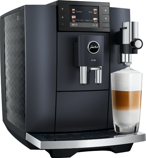 Ekspres Cosmic Black Jura E8 w kolorze kosmicznej czerni