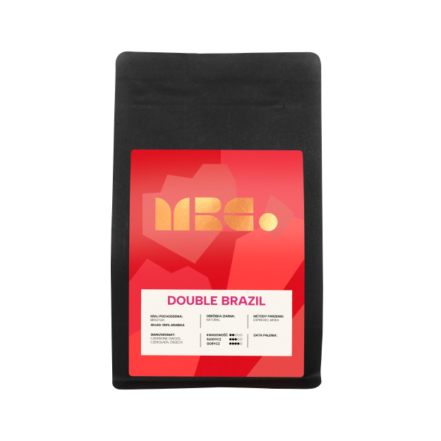 Kawa ziarnista MRC. DOUBLE BRAZIL 250G