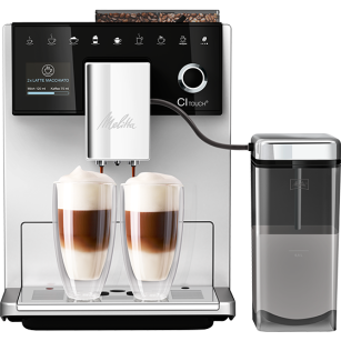 NOWY MODEL • Melitta® CI Touch® srebrno-czarny F630-111 + 1kg kawy GRATIS