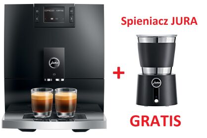 JURA C3 Piano Black (EA) + GRATIS spieniacz do mleka JURA Hot&Cold!