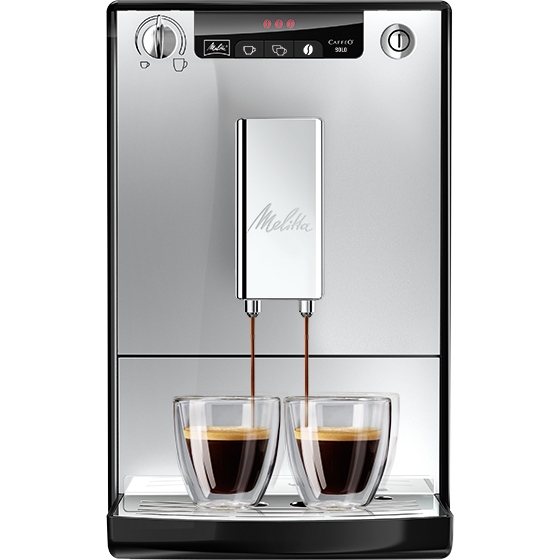 Melitta® Solo® srebrno-czarny E950-203 + 1kg kawy GRATIS