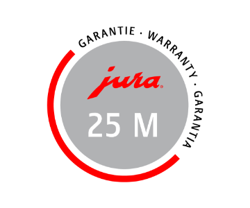 Gwarancja produktów Jura 25 Miesięcy