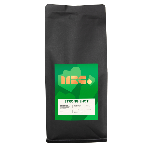 Kawa ziarnista MRC. STRONG SHOT 1 KG