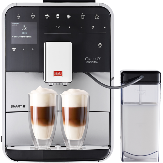 Melitta® Barista T Smart® srebrno-czarny F83/0-101 + 1kg kawy GRATIS