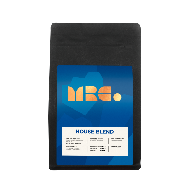 Kawa ziarnista MRC. HOUSE BLEND 250G