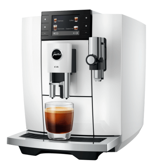 Ekspres Piano White Jura E8 w kolorze białym