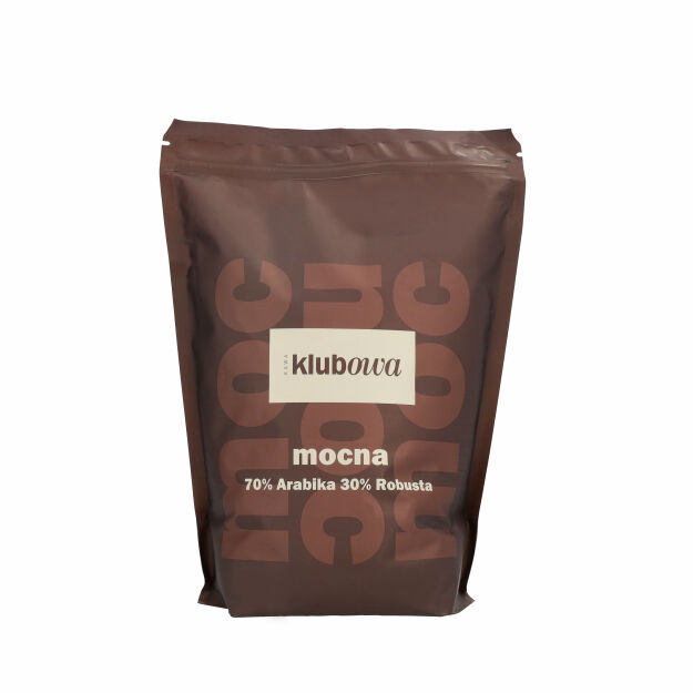 Kawa ziarnista KAWA KLUBOWA Mocna 1kg